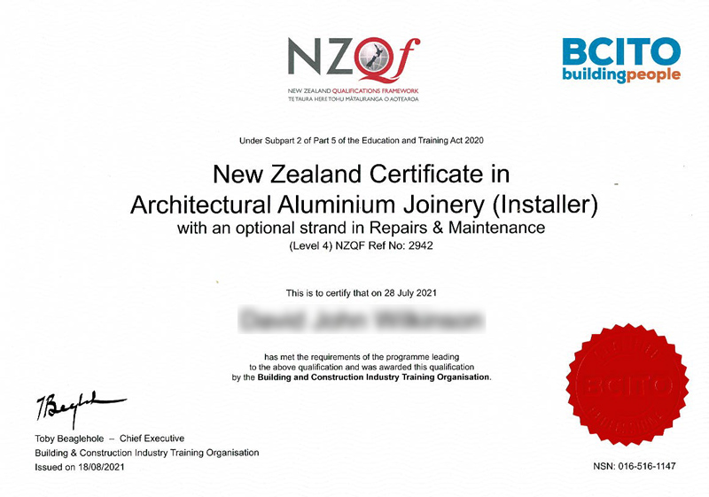 NZQF Certified